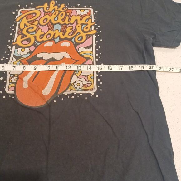 The Rolling Stones Black T-Shirt Women's Size Large - Picture 5 of 5